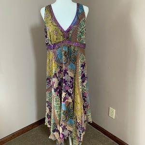 Size 10 Robbie Bee Boho Style Sequin Dress